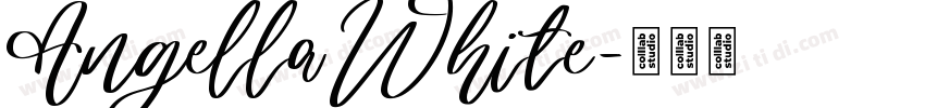 Angella White字体转换